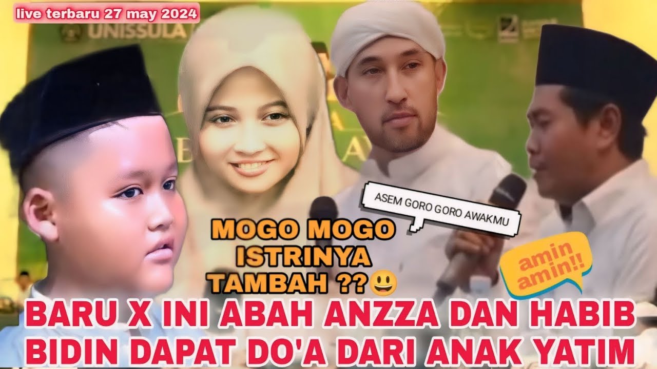 DOA MUNAJAB DARI ANAK YATIM BUAT ABAH ANZZA DAN HABIB BIDIN@MURNIOFFICIAL
