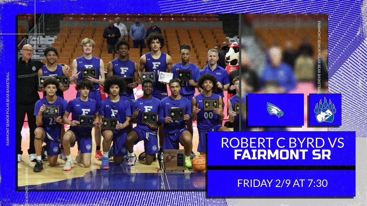 Fairmont Sr vs Robert C Byrd | 2023-2024 Boys' Basketball *LIVE*