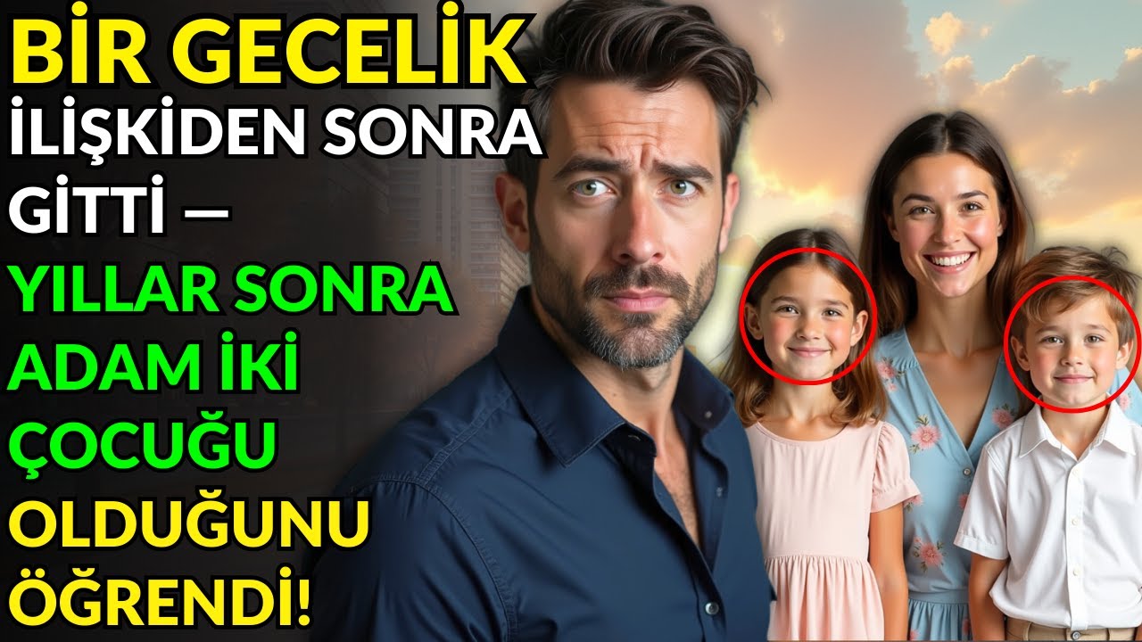 BİR GECELİK İLİŞKİDEN SONRA GİTTİ — YILLAR SONRA ADAM İKİ ÇOCUĞU OLDUĞUNU ÖĞRENDİ!