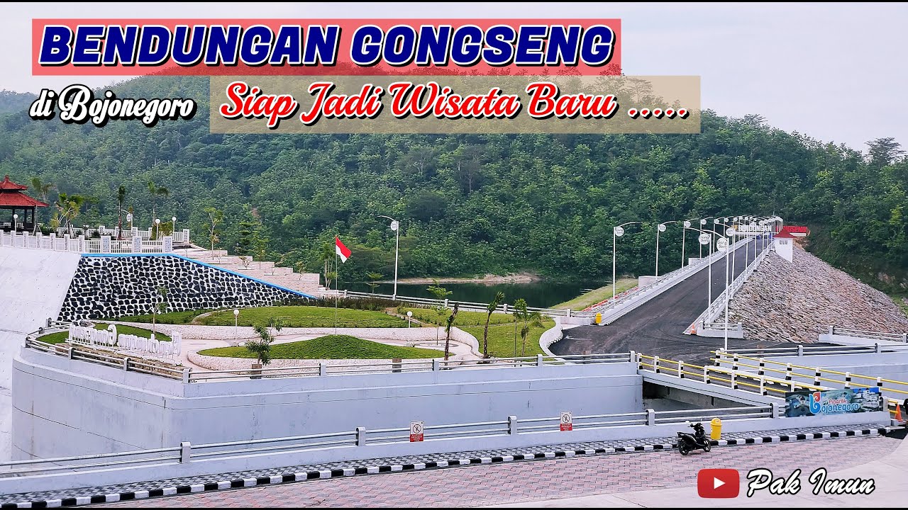 Bendungan Gongseng Temayang Bojonegoro - Siap Jadi Wisata baru di Kab. Bojonegoro