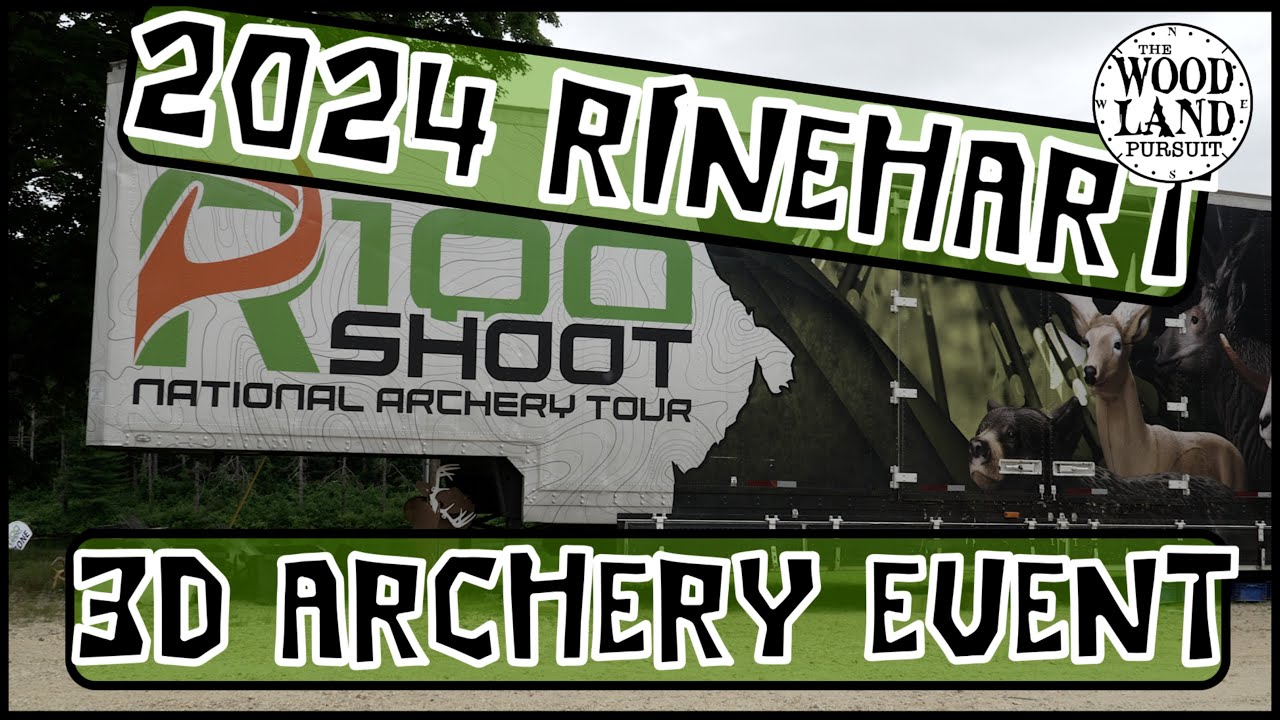 RINEHART R100 SHOOT NATIONAL ARCHERY TOUR 3D EVENT #r100 #hunting #deer