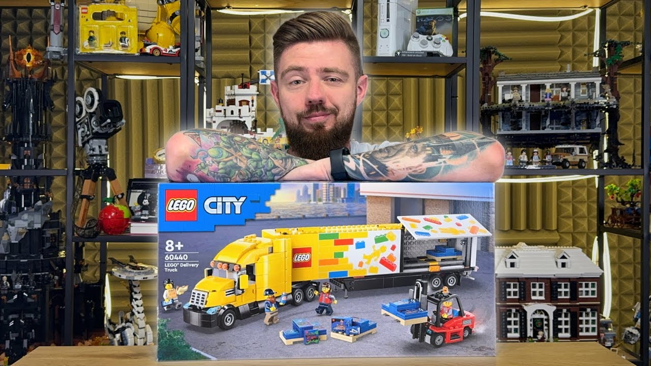 ŻÓŁTA CIĘŻARÓWKA DOSTAWCZA 🚚 LEGO CITY 60440 RECENZJA