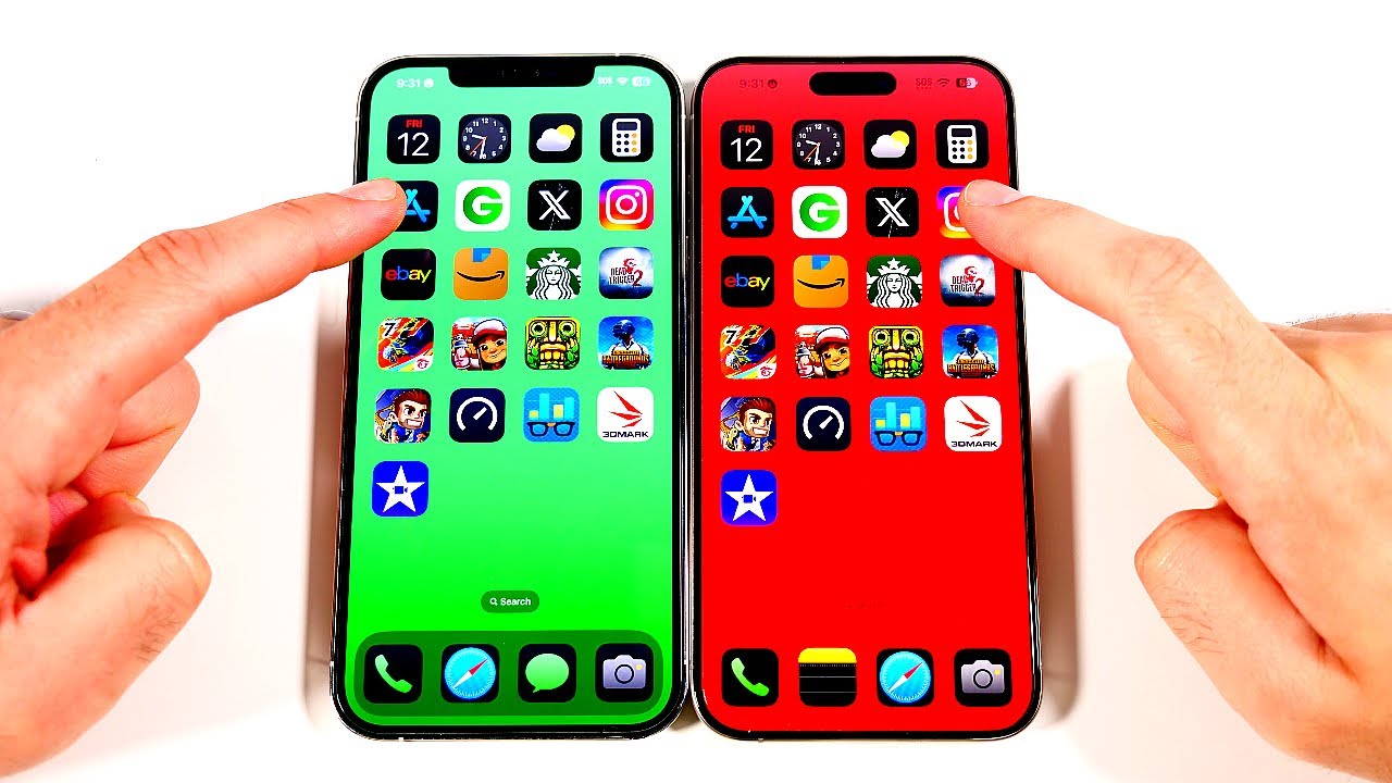 iPhone 12 Pro Max vs iPhone 15 Pro Max Speed Test (iOS 18)