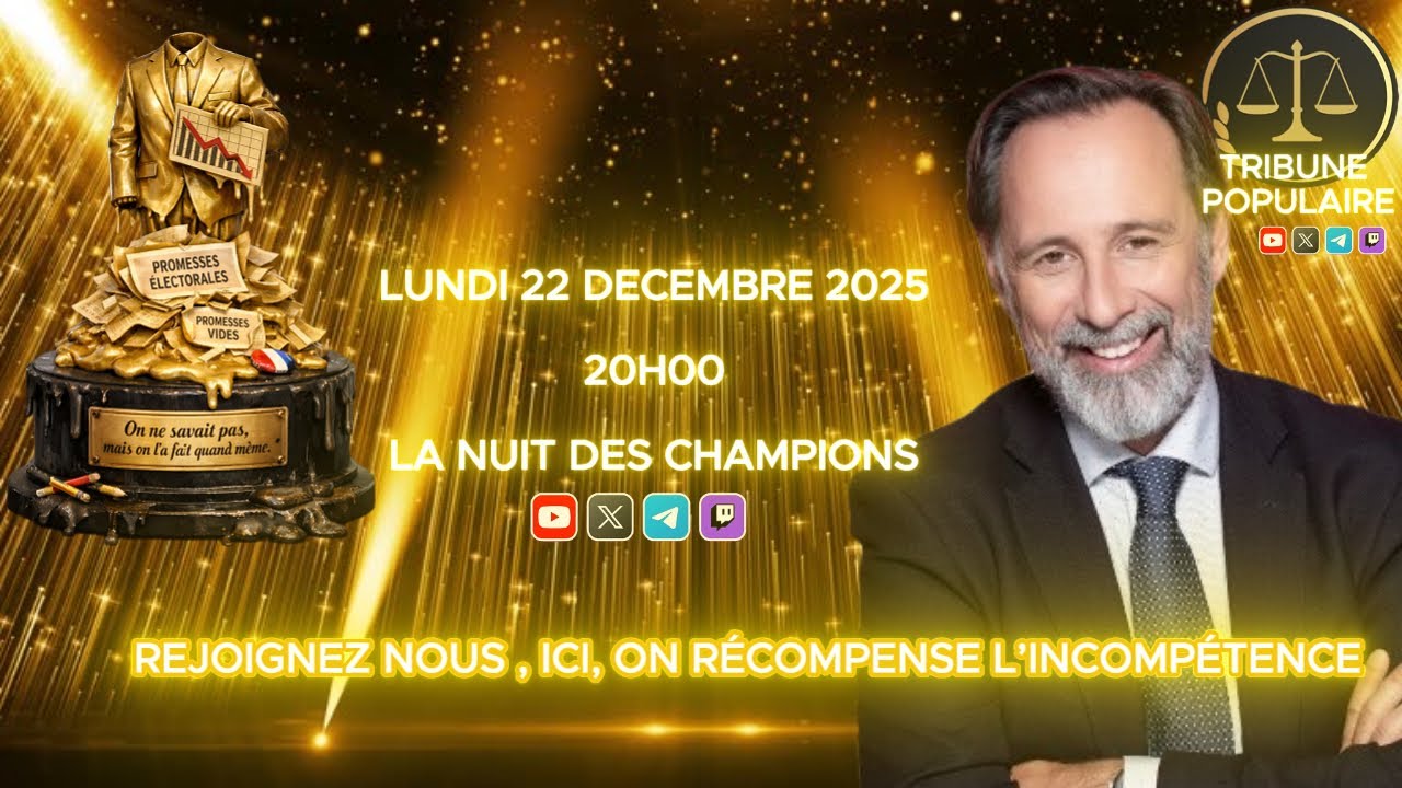 LA NUIT DES CHAMPIONS 🏆 | C&eacute;r&eacute;monie live avec Alexis Poulin !