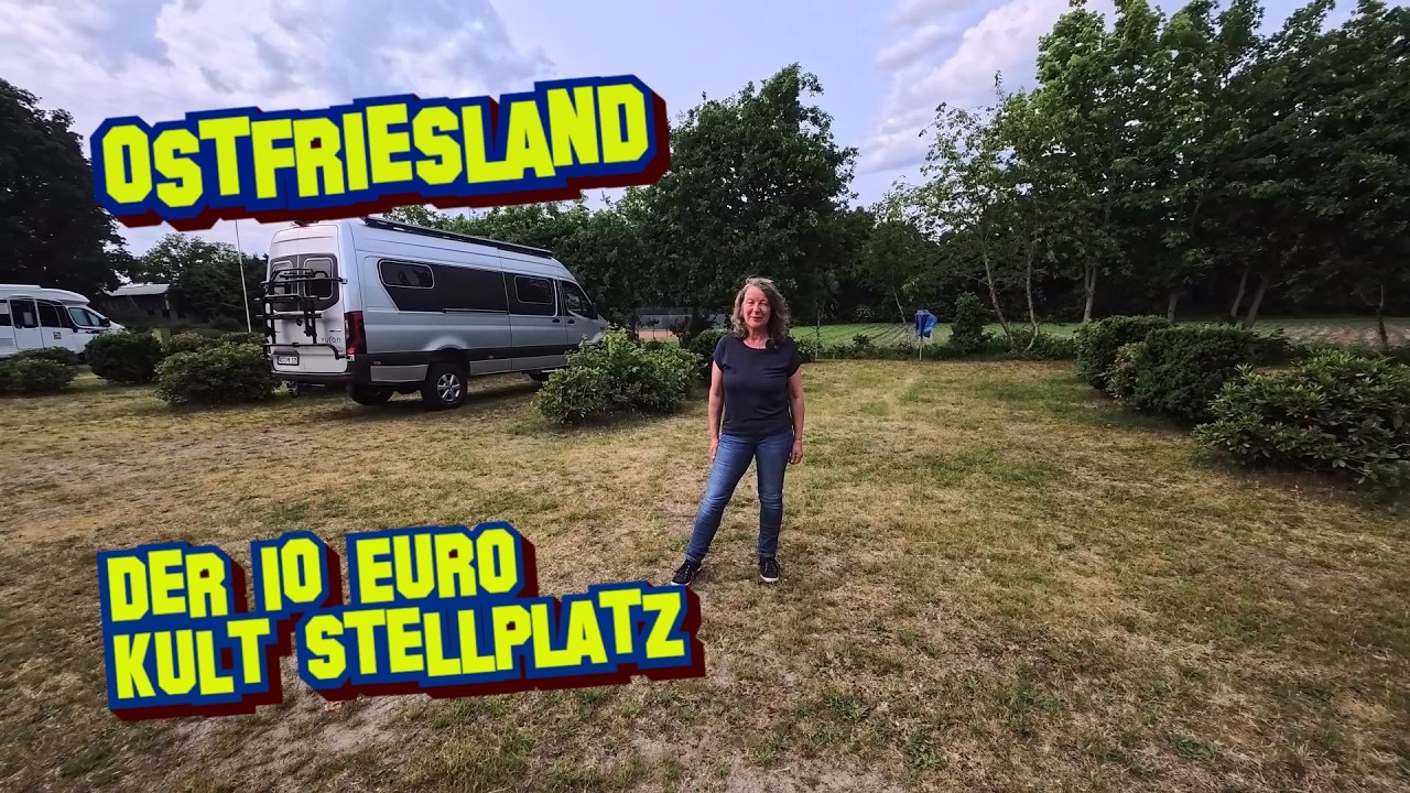 Sehr uriger Wohnmobil Stellplatz in Ostfriesland. Toll für alle Reisende und für SuS Steenfelde Fans