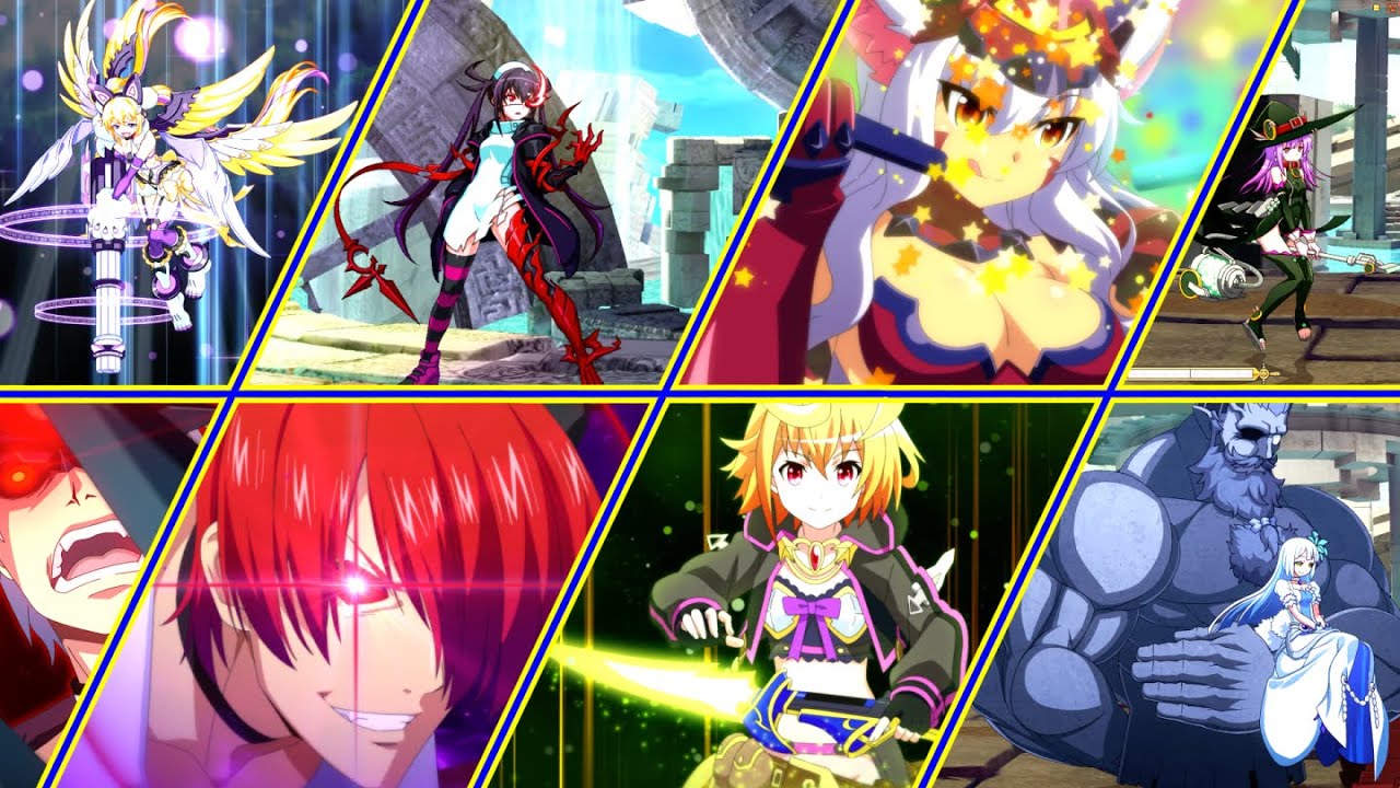 Million Arthur Arcana Blood - All Million Skill & Million Excalibur Supers