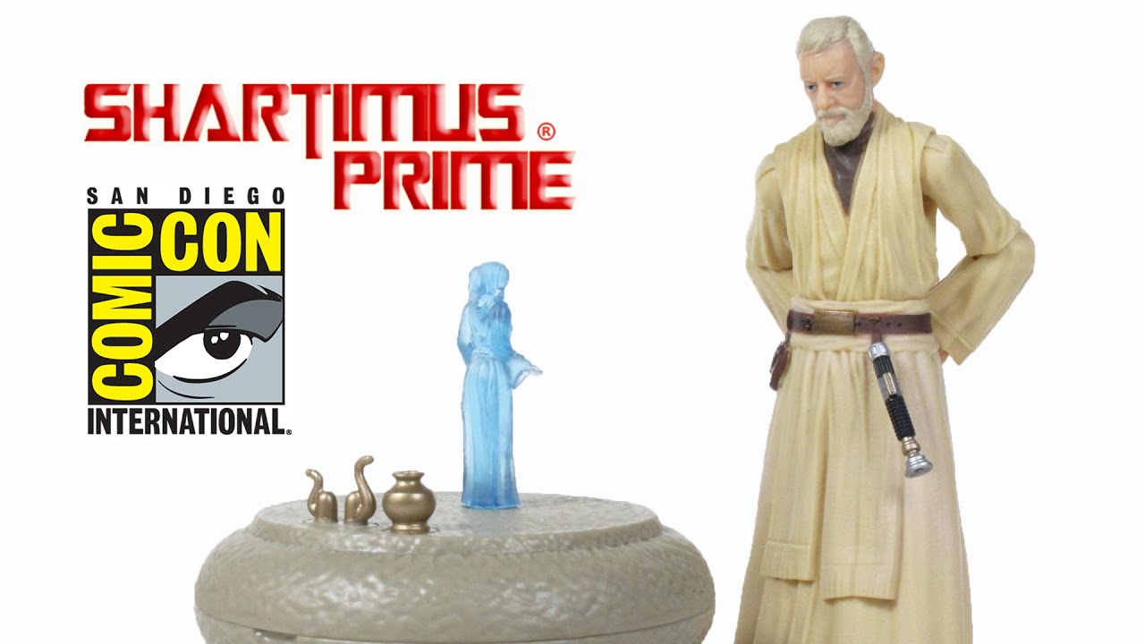Star Wars Black Series Obi Wan Kenobi SDCC 2016 Exclusive A New Hope Movie Toy Figure Review
