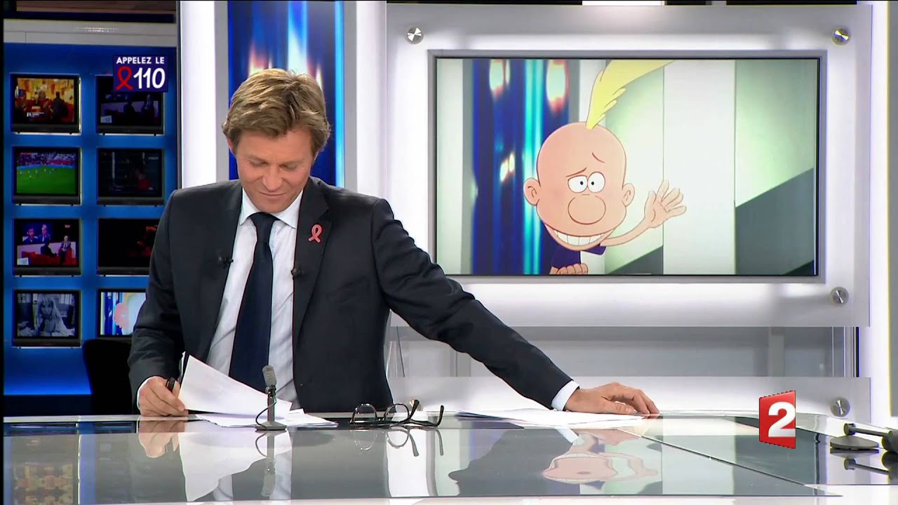 Titeuf JT 20h Laurent Delahousse ► ☺