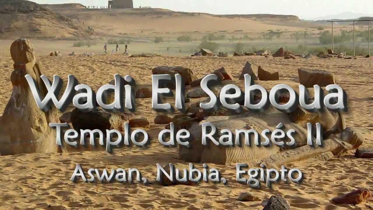 Templo de Wadi El Seboua. Aswan, Nubia, Egipto
