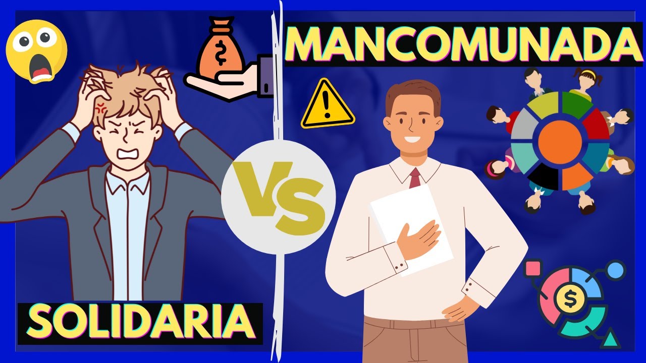 ➡️ Obligación  SOLIDARIA y MANCOMUNADA: APRENDE las 6 DIFERENCIAS en minutos【Explicado con Ejemplos]