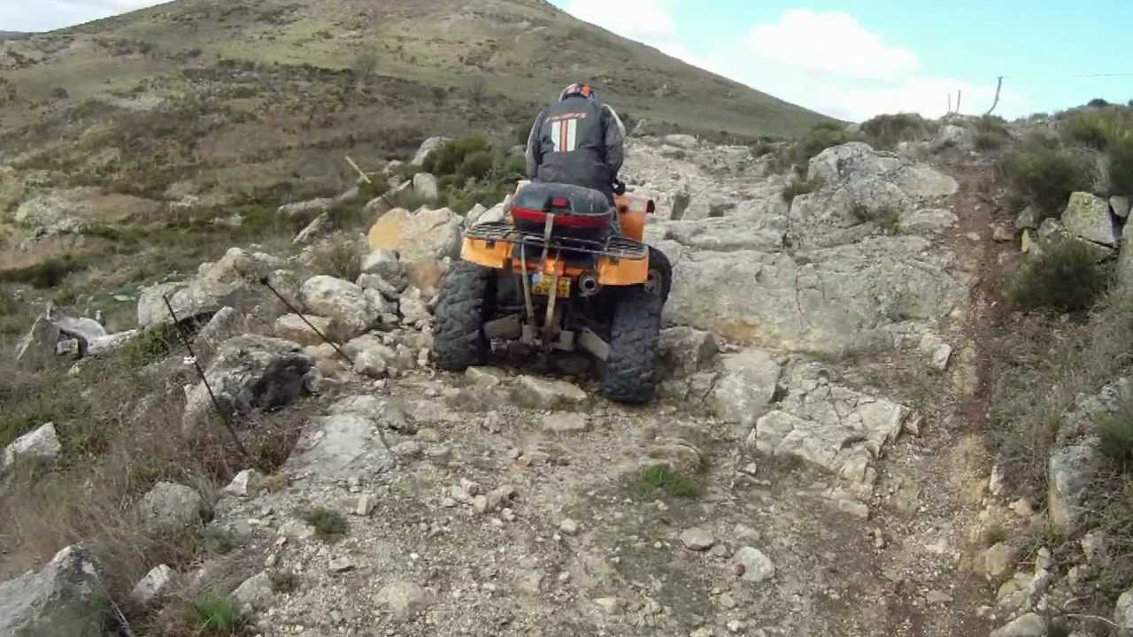 Rando Quad Ardèche du coté de Chomérac.mp4