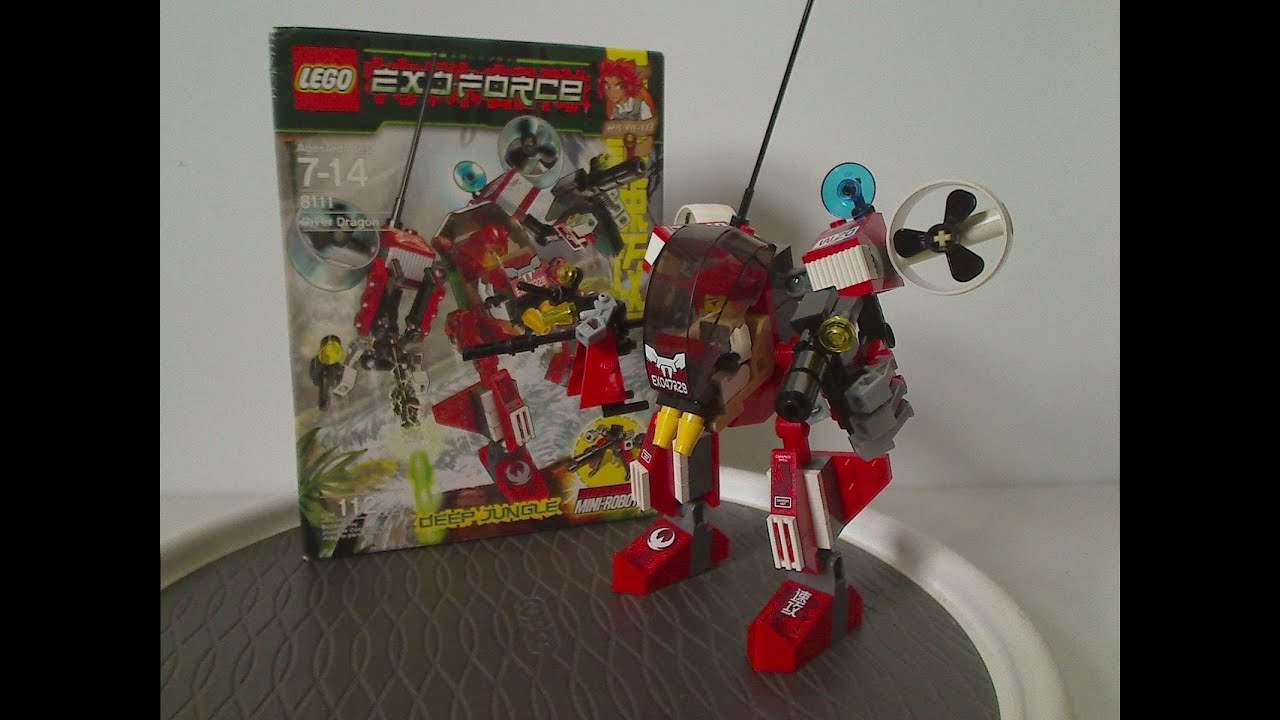 Lego Exo Force Review: River Dragon 2008