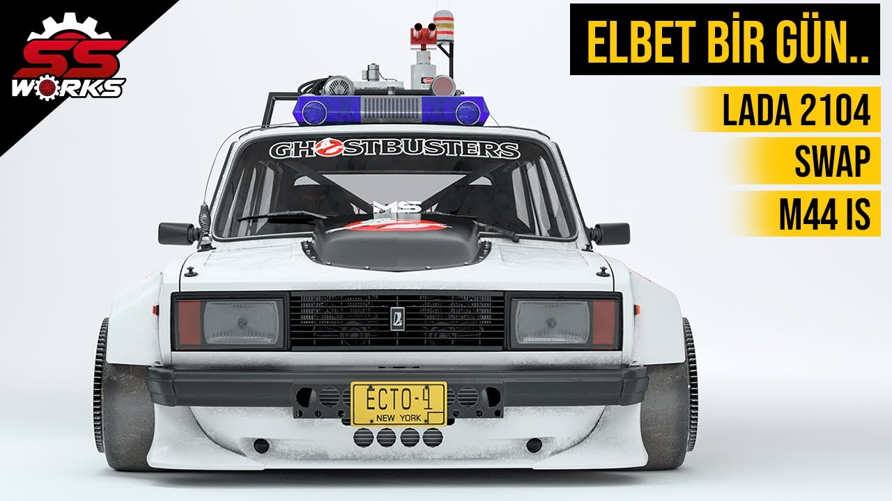 TOKAT ATAR GİBİ PATLIYOR (LADA 2104 SWAP M44 IS) #3 SSWORKS