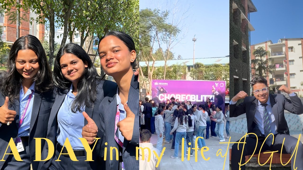 A Day in my life at DBS Global University 🏫