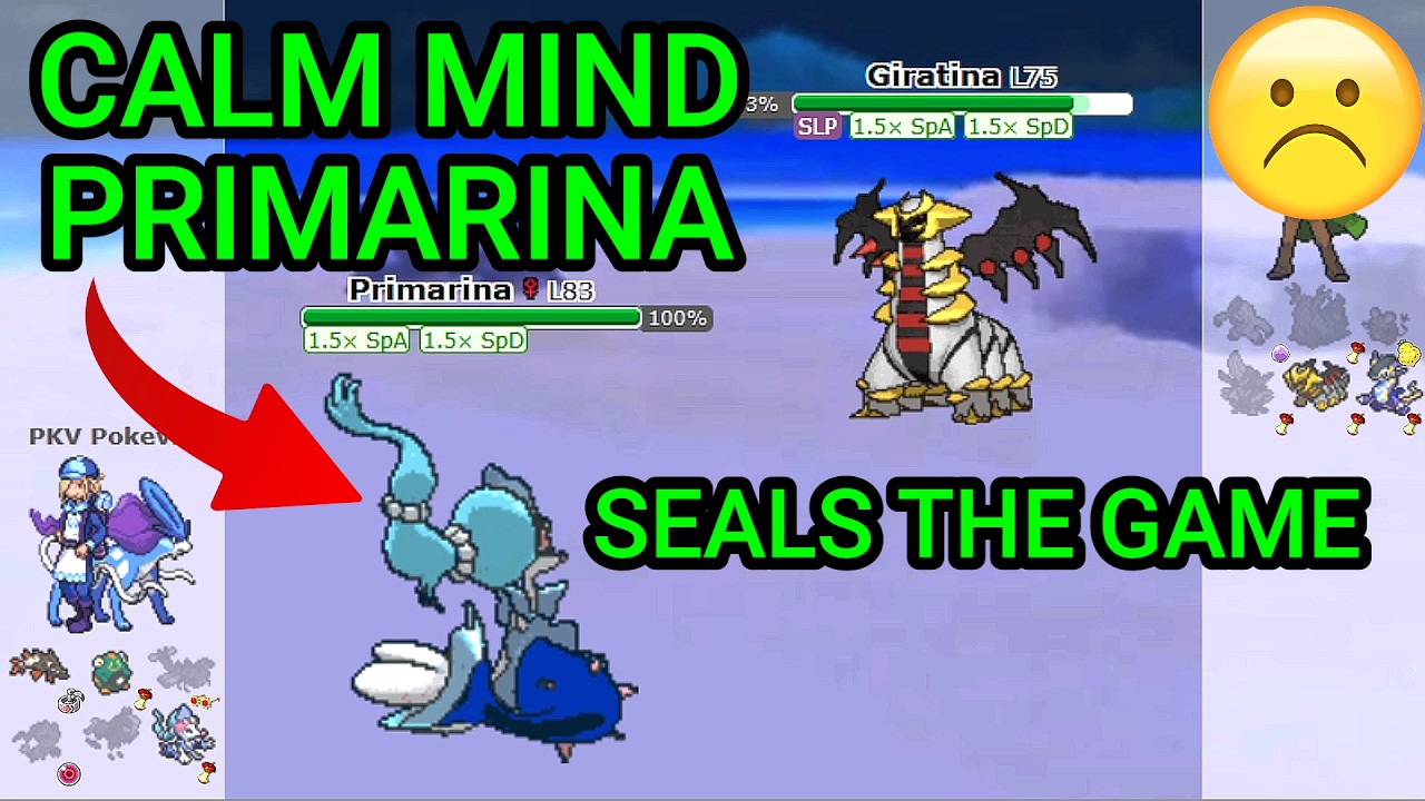 Primarina Seals The Game! (Pokemon Showdown Random Battles Blitz) (High Ladder)