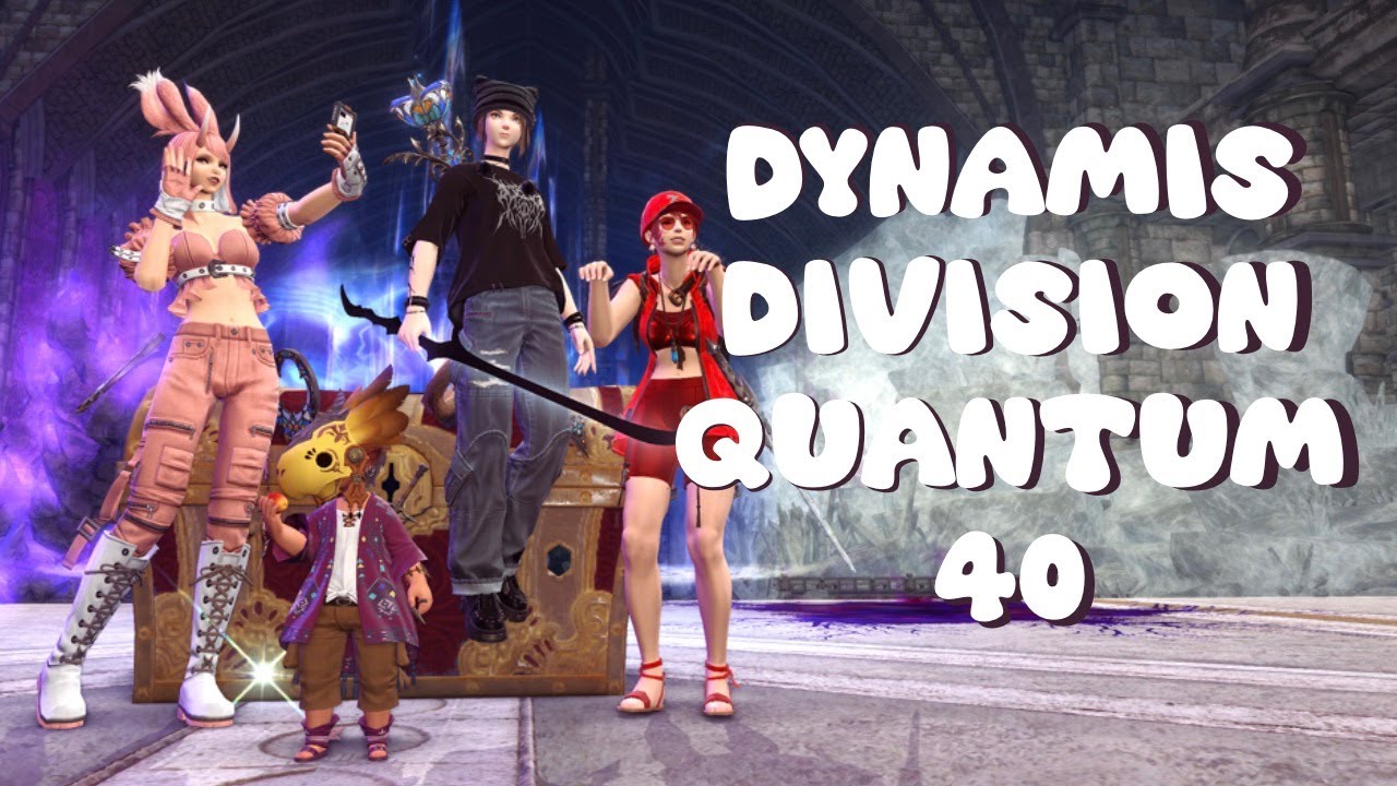 Dynamis Division проходит Quantum 40 | The Final Verse (Quantum) | FFXIV DT 7.35 | WHM PoV