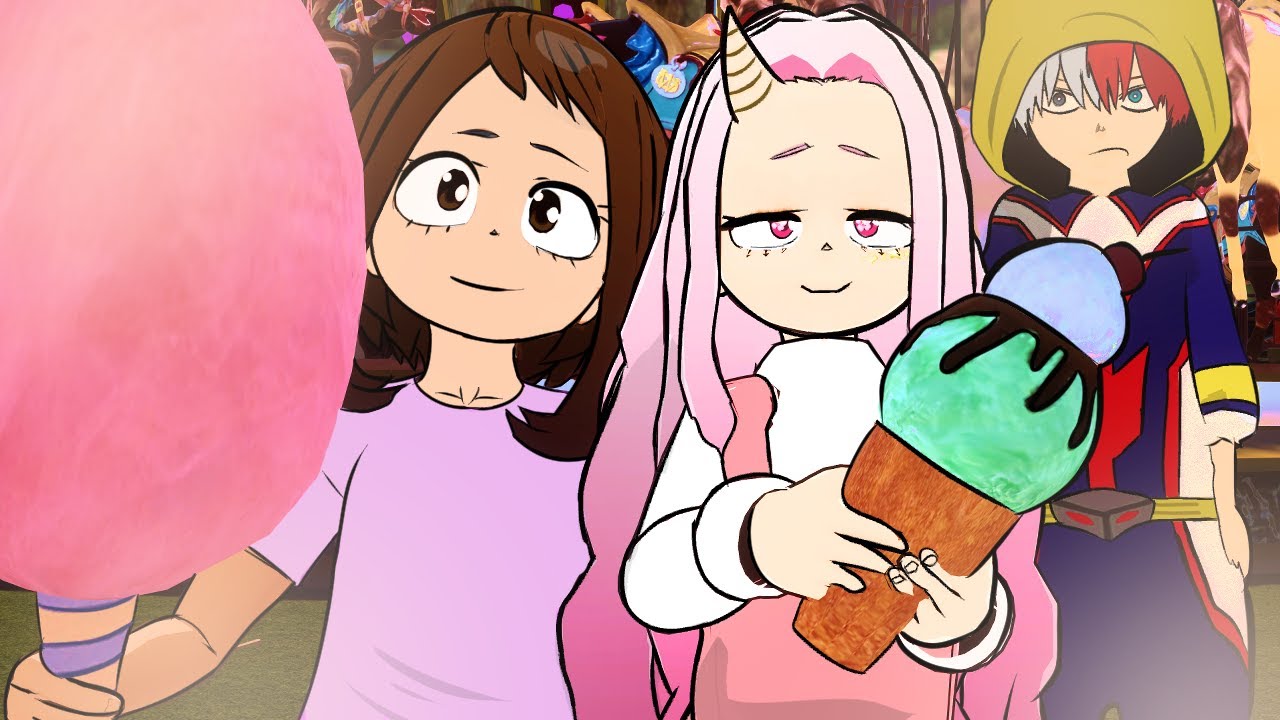 My Hero Academia Kids Go to Disneyland! (MHA VR)