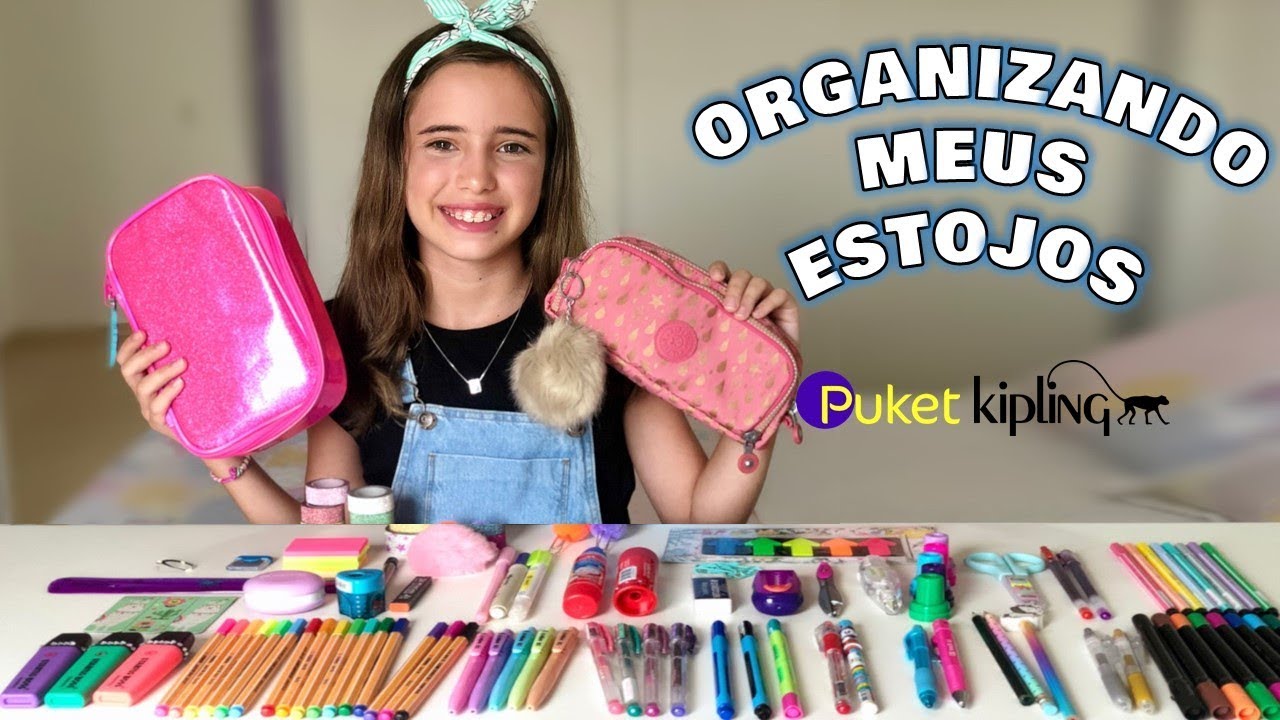 ORGANIZANDO MEUS ESTOJOS - MATERIAL ESCOLAR 2019