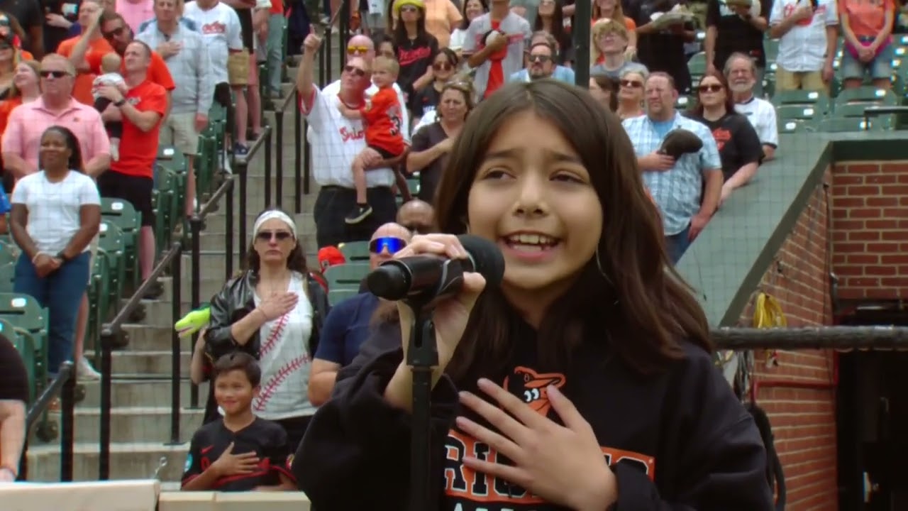 National Anthem Star Spangled Banner @orioles 6/1/2025