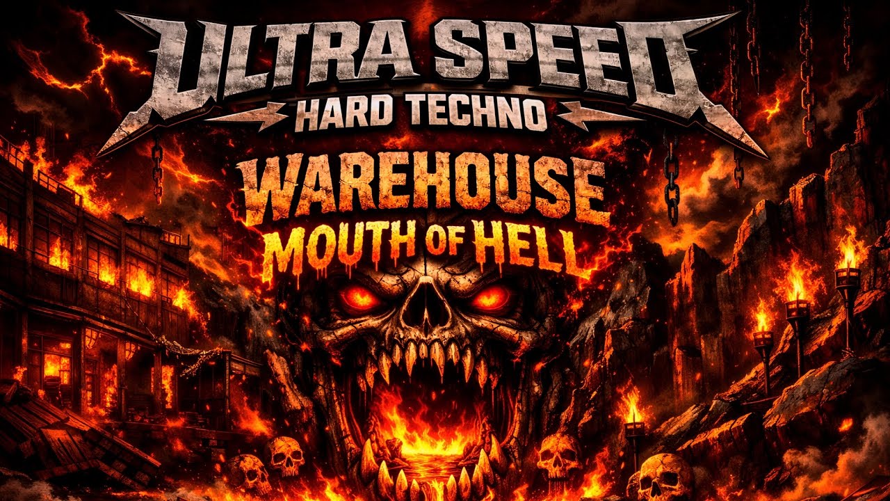 ULTRA SPEED HARD TECHNO 🔥|162 BPM Wherehouse Mouth of hell (Underground Acid Techno) 