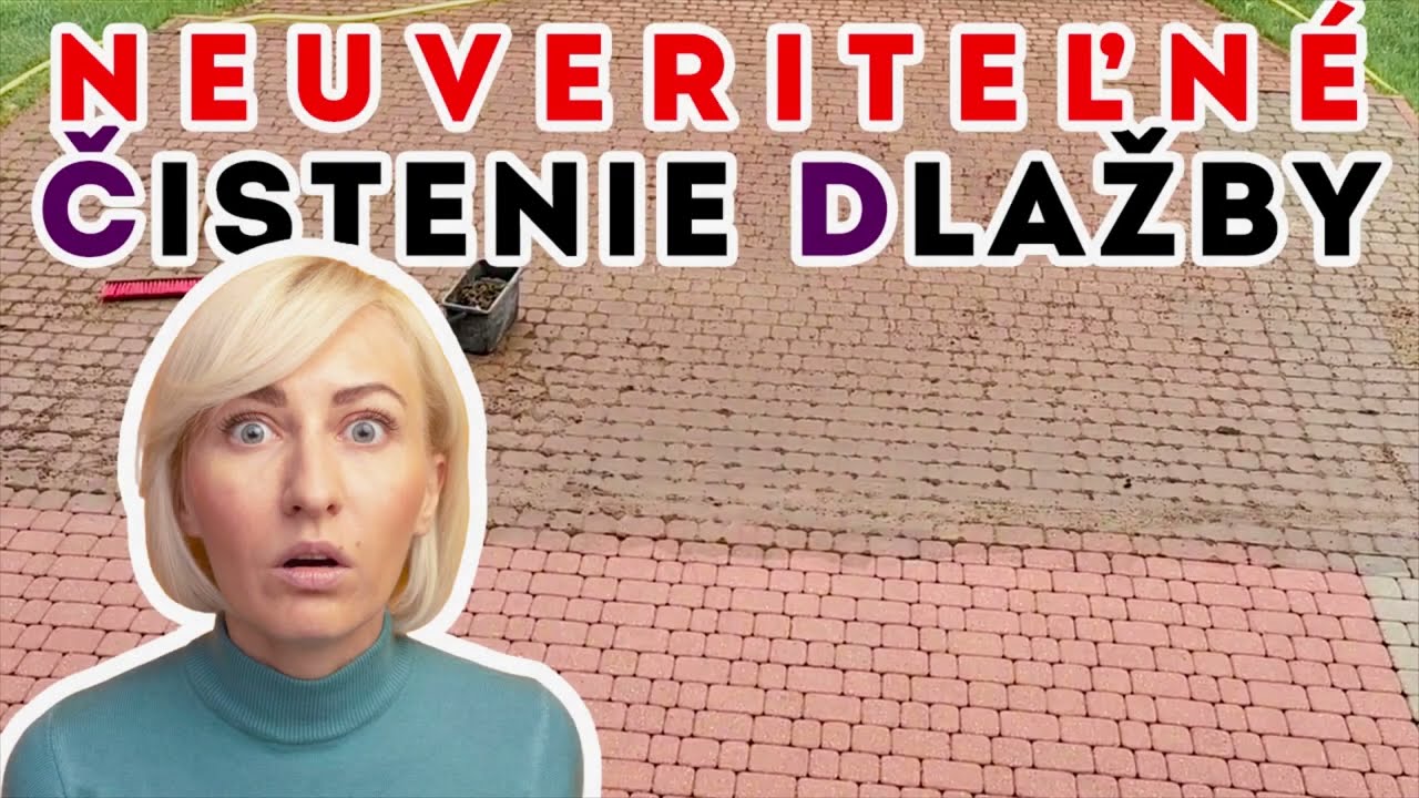 Čistenie zámkovej dlažby 💧 QUdo.sk ☎️ 0950 472 771