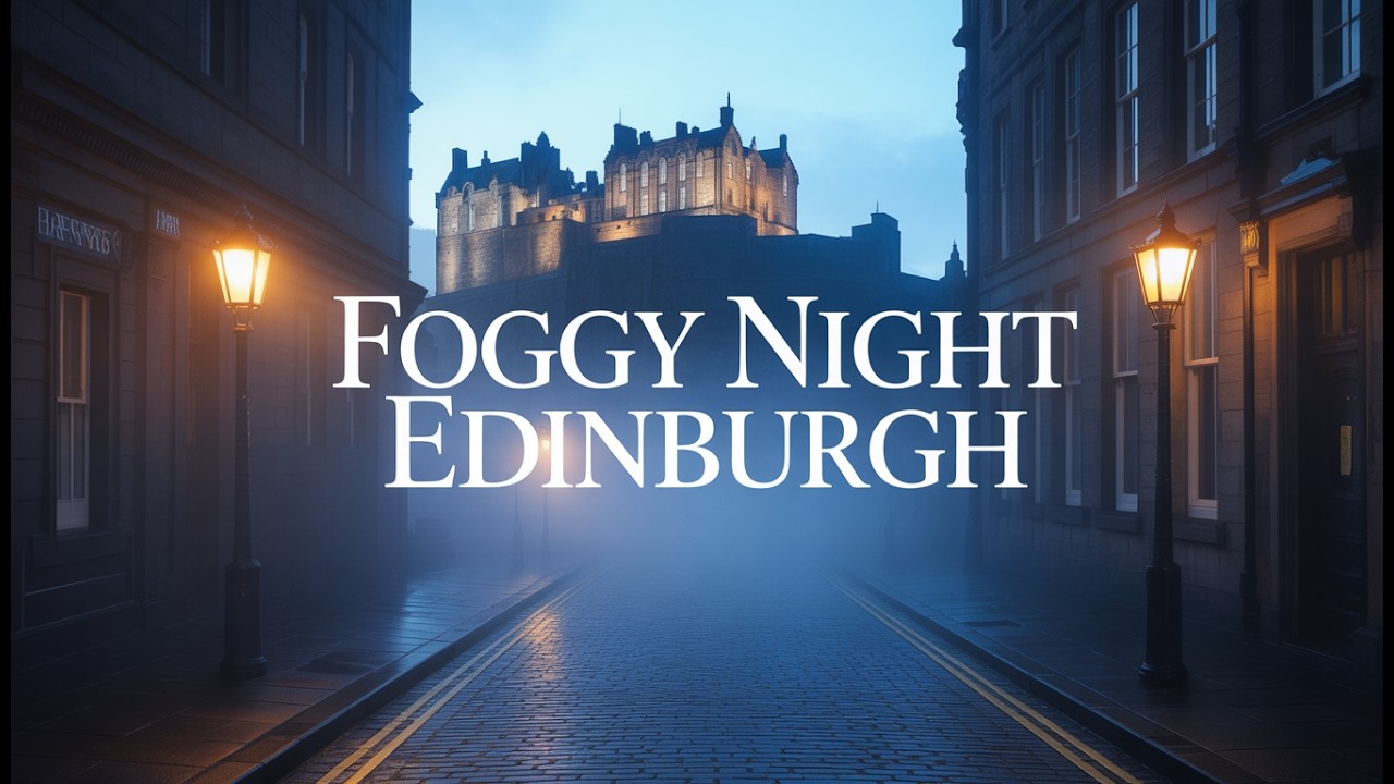 Foggy Night in Edinburgh - Calm Story for Sleep