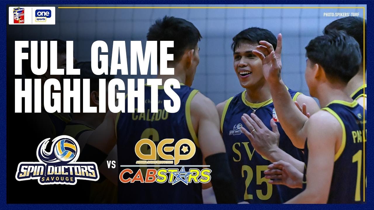 SAVOUGE VS AEP-CABSTARS | FULL GAME HIGHLIGHTS | 2026 SPIKERS&rsquo; TURF OPEN CONFERENCE | MAR. 27, 2026