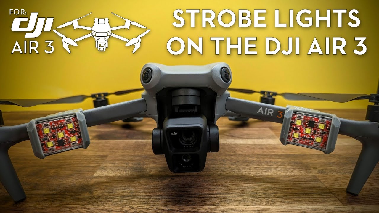 Installing Strobe Lights on the DJI Air 3