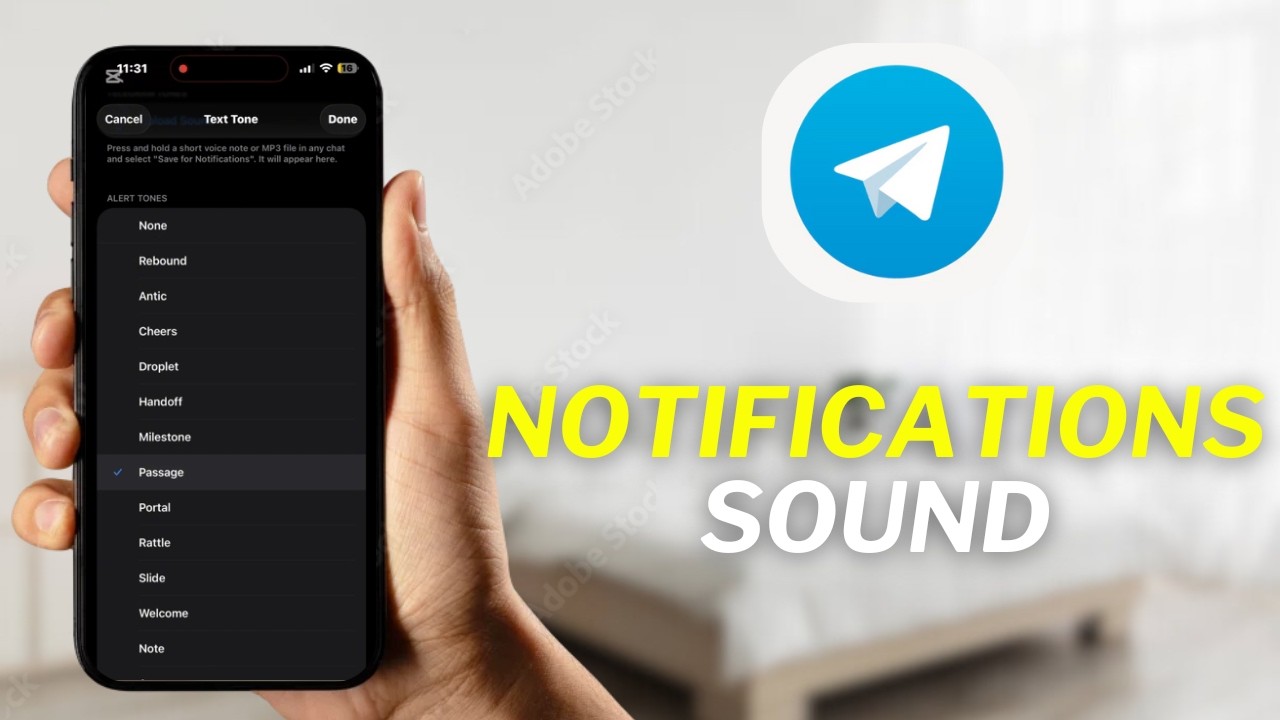 How to Change Telegram Notification Sound (Chats, Groups & Channels)