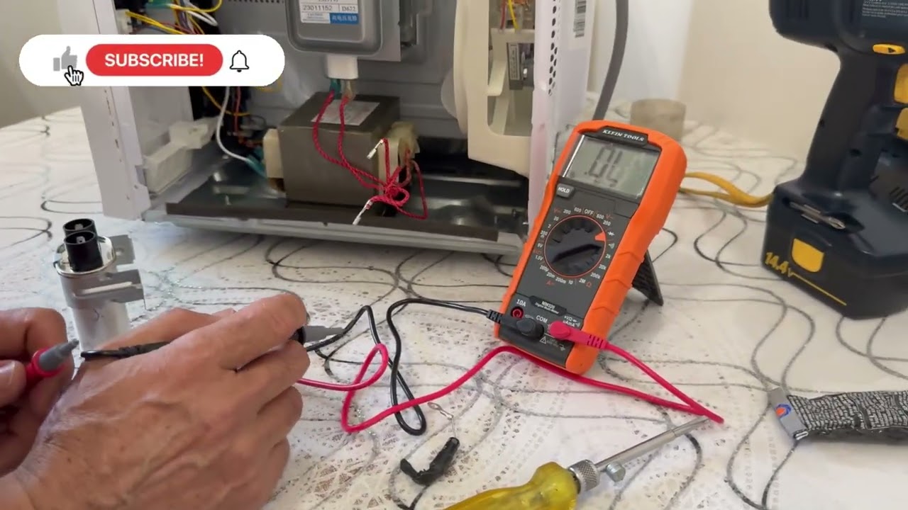 Microwave Not Heating? Fixed by Replacing a Faulty Capacitor! 🔧⚡