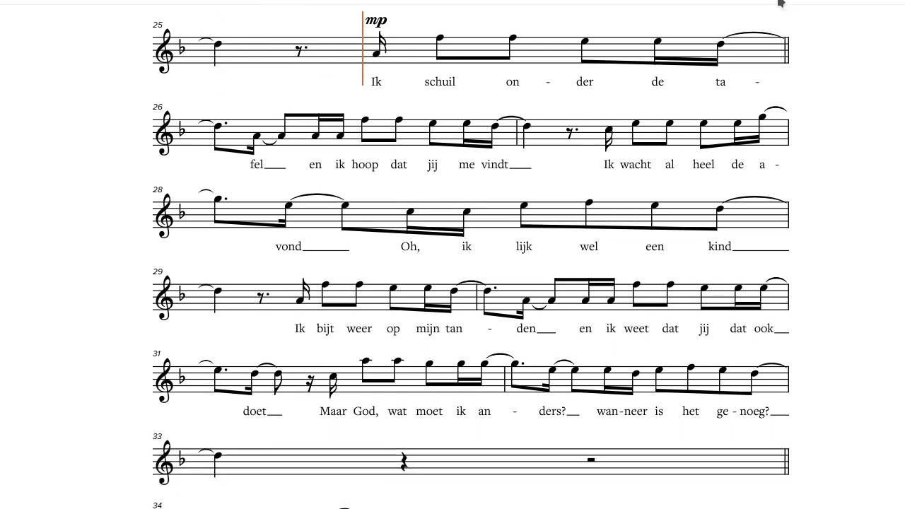 S10 - De Diepte - Netherlands (2022), C-Instrument Play along
