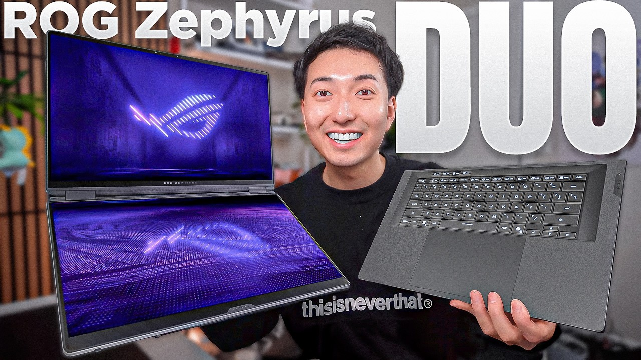 Этот игровой ноутбук имеет ДВА ЭКРАНА! - ASUS ROG Zephyrus Duo 2026 года