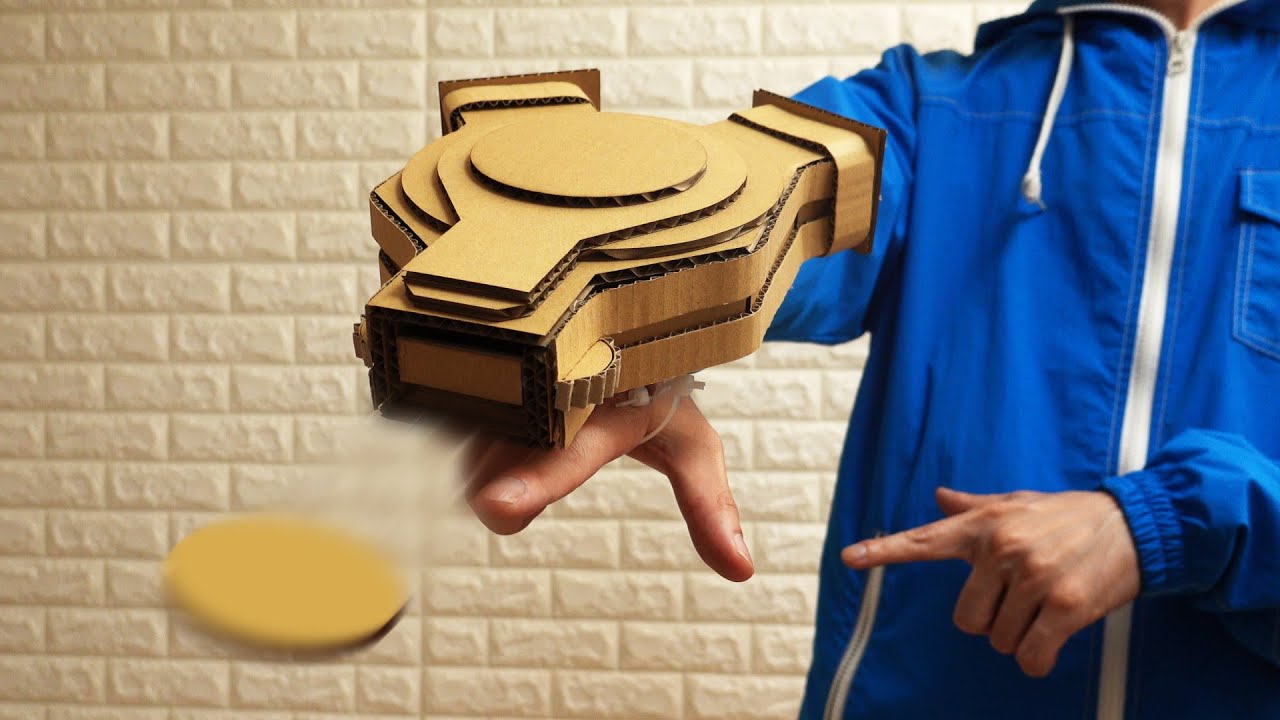 ヒロアカ/ダンボールで上鳴電気のシューターを作るMy Hero Academia/Denki Kaminari's Sharpshooting Gear Cardboard DIY