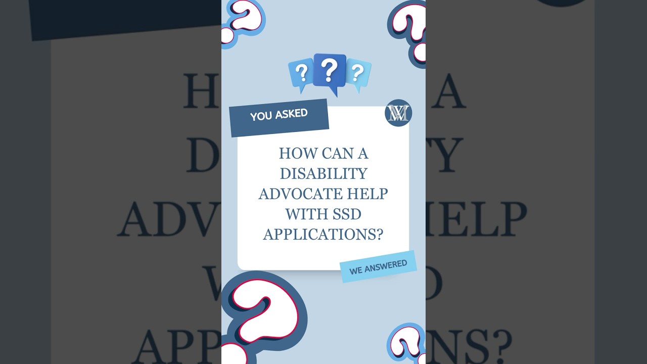 How Can a Disability Advocate Help with SSDI Applications? #shorts