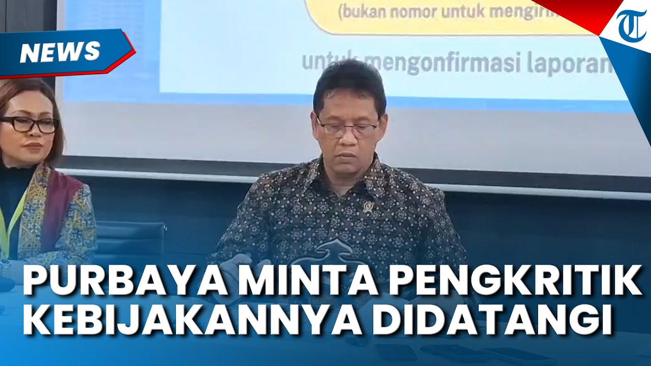 MENKEU PURBAYA TAK TERIMA Disebut Jahat soal Kebijakan Setop Impor Barang Bekas: Bakal Saya Datangi!