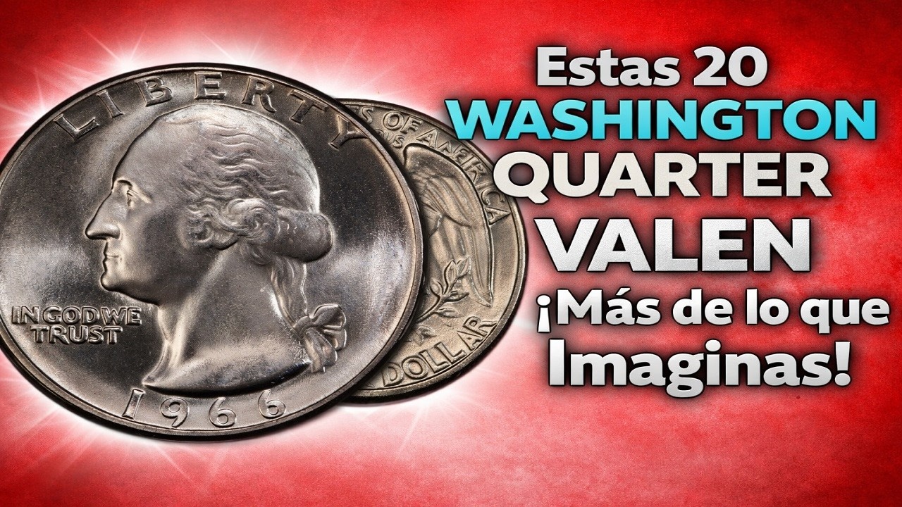 .Estas 20 WASHINGTON QUARTER VALEN ¡Más de lo que Imaginas¡ V24-26