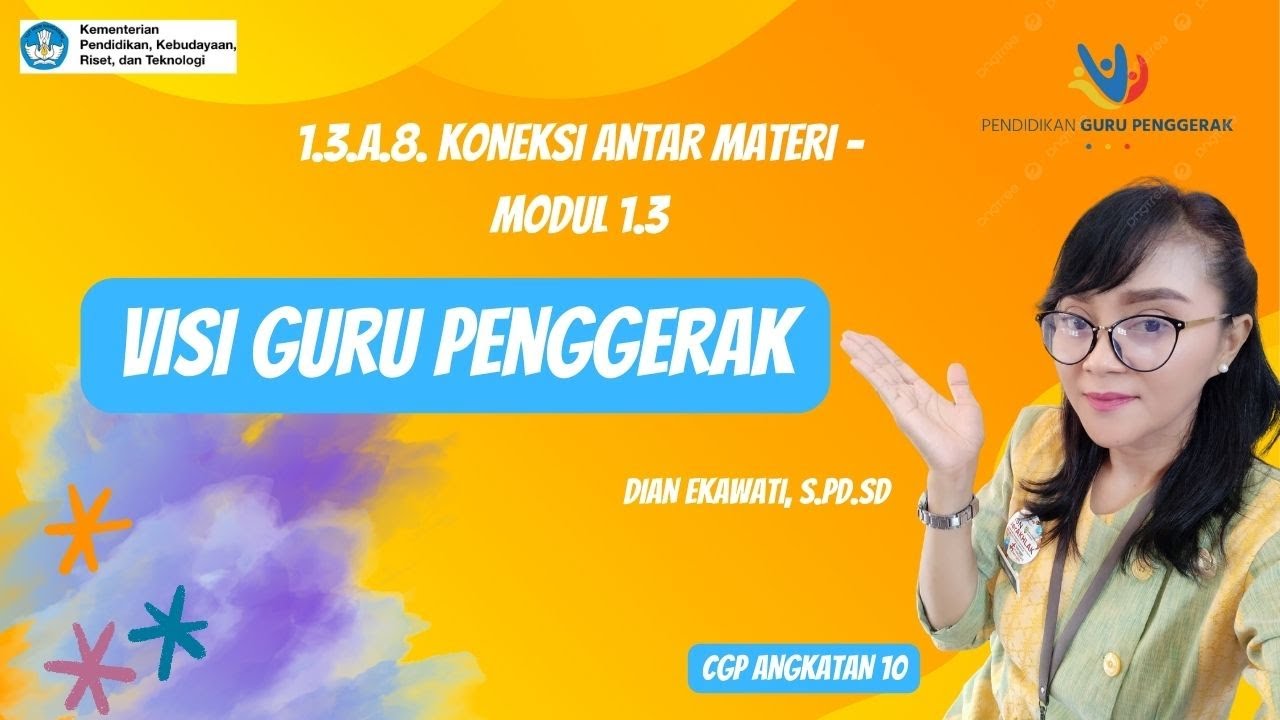 1 3 a 8  Koneksi Antar Materi   Modul 1 3 Visi Guru Penggerak