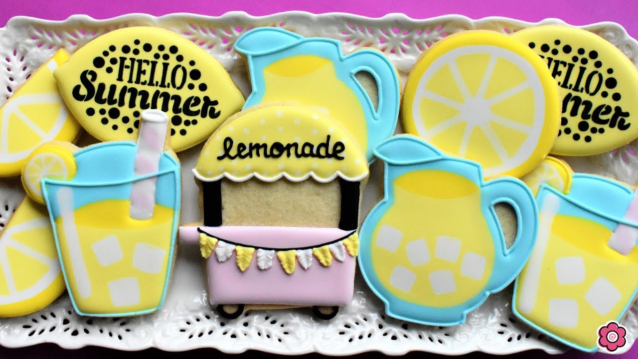 How to Decorate Lemonade Cookies