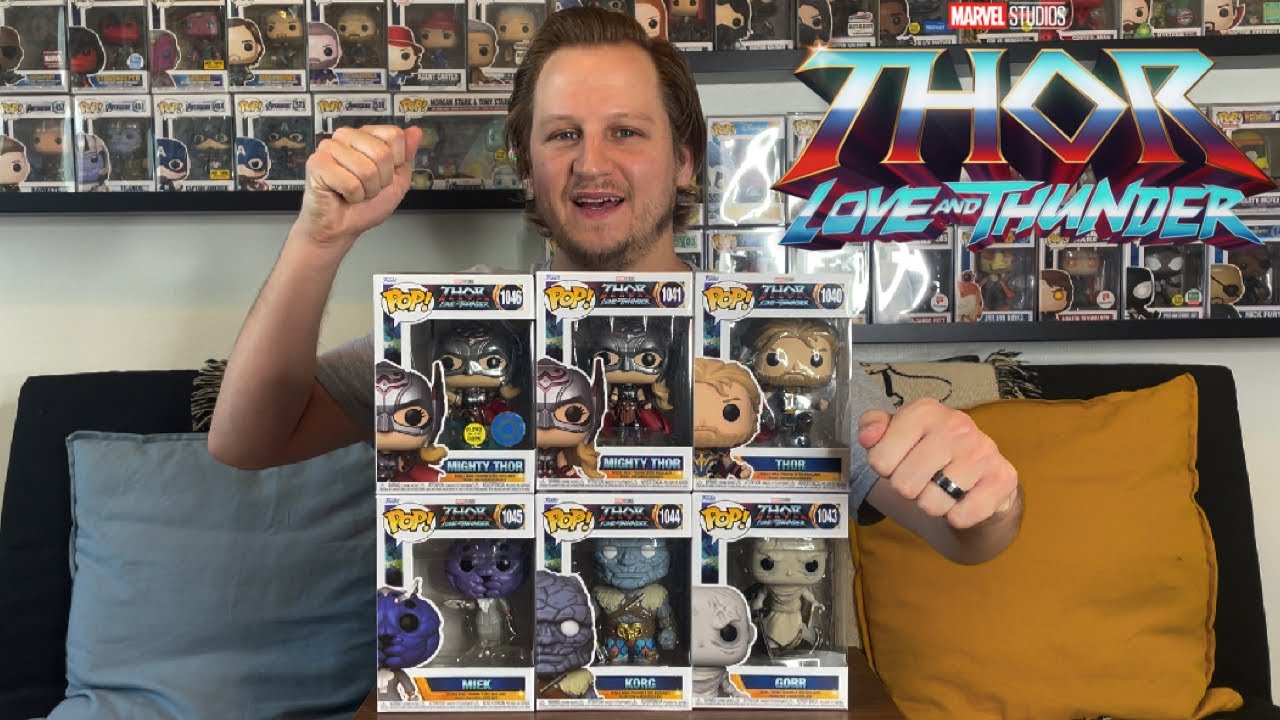 Thor Love & Thunder Funko Pop Set Unboxing