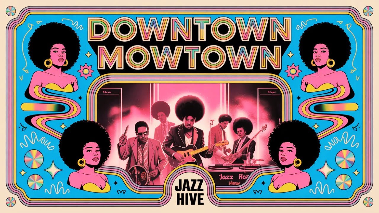 Basslines & City Lights 🌃 Downtown Mowtown Jazz Funk 🔥