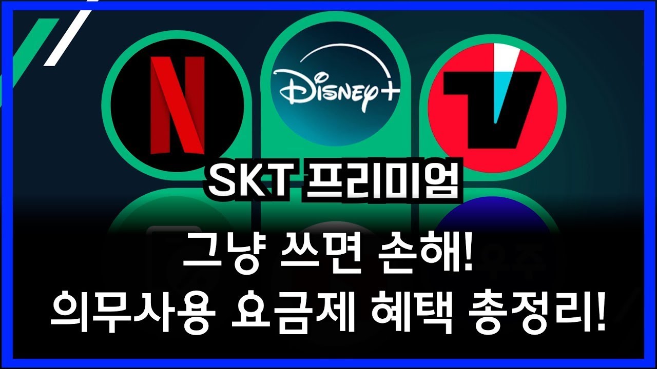 [SKT] 비싼 만큼 값어치 할까? 프리미엄 요금제 숨겨진 혜택 총정리