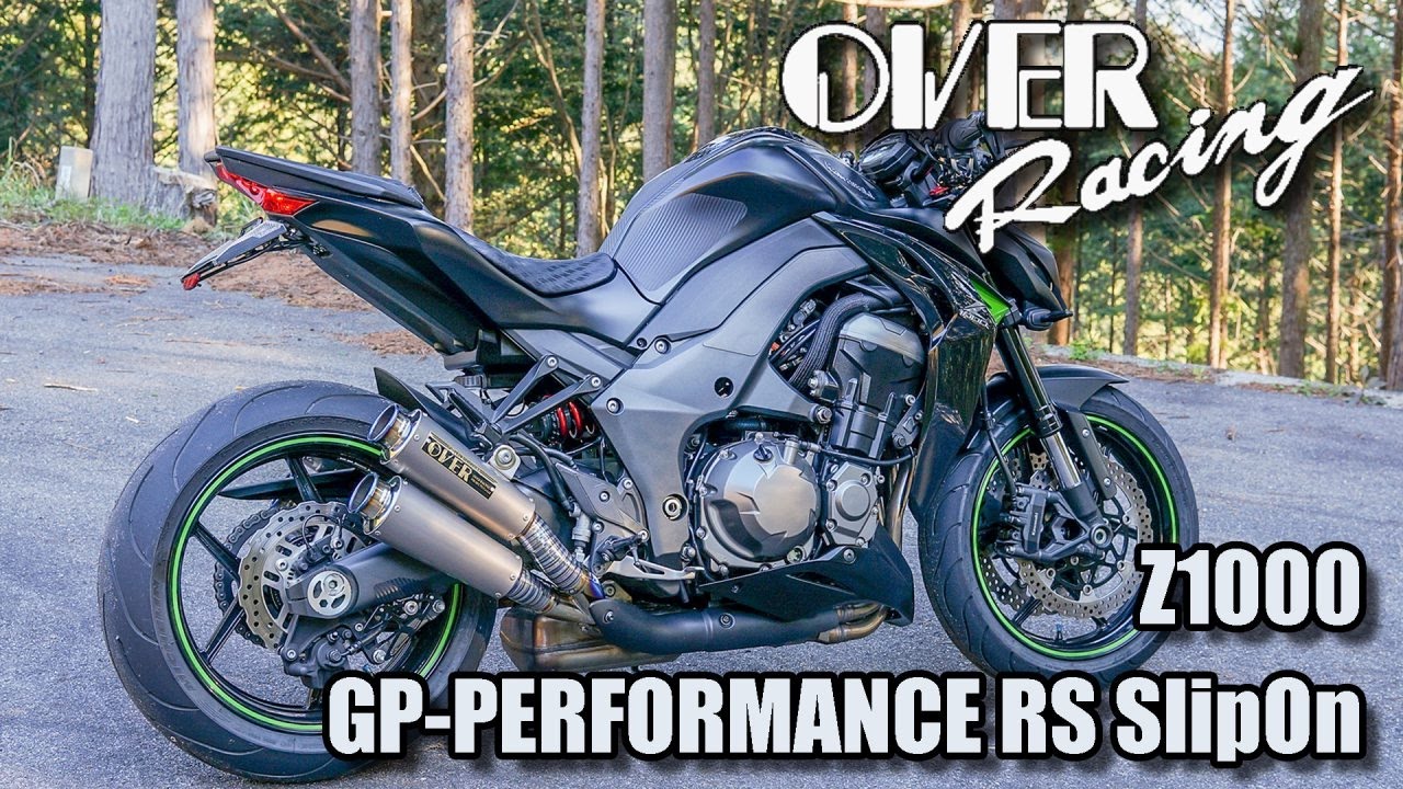 Kawasaki Z1000 OVER Racing GP-Performance RS SlipOn Exhoust Sound