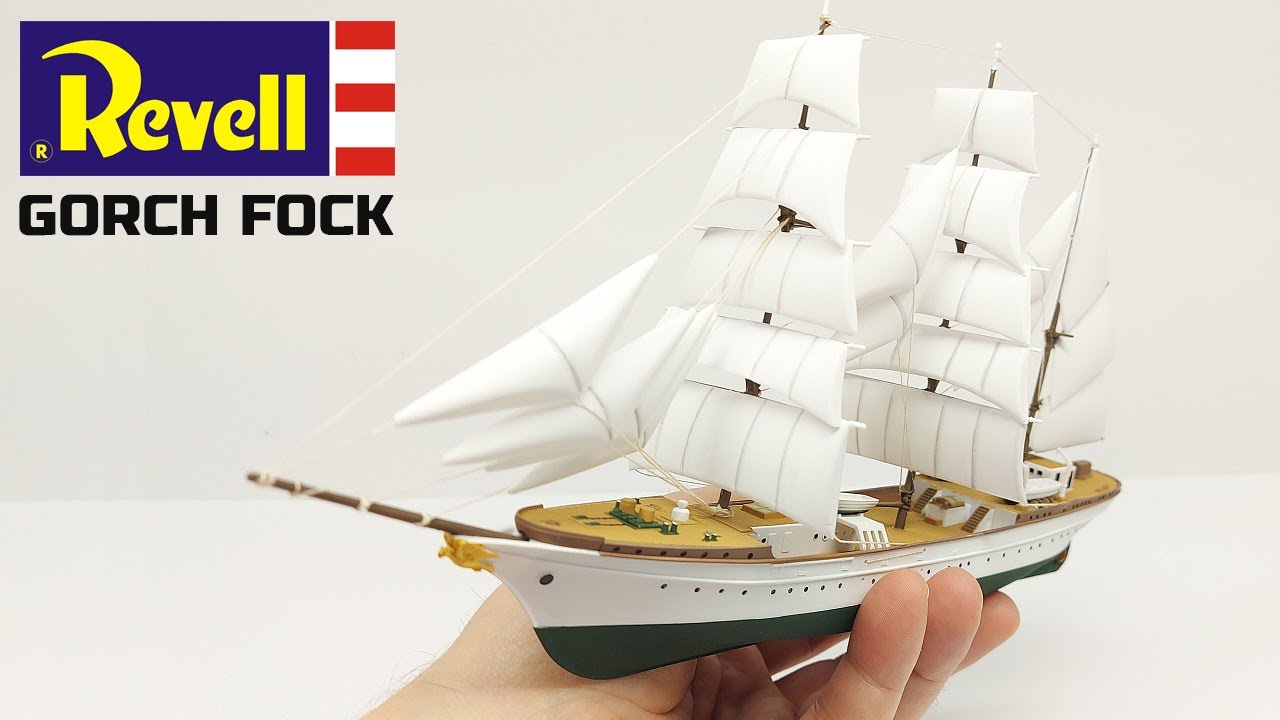 Модель парусника Gorch Fock | Revell 1:350