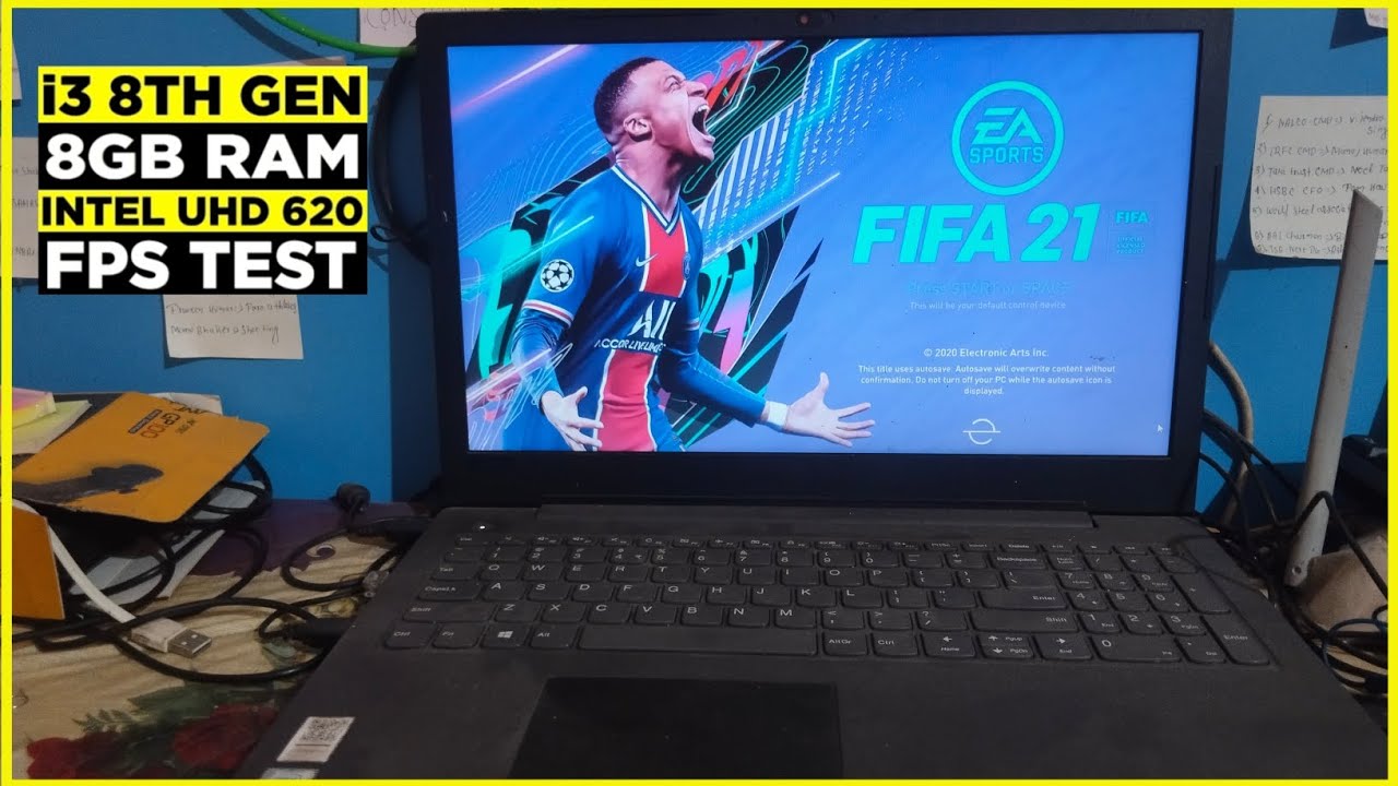 FIFA 21 Game Tested on Low End PC|i3 8GB Ram & Intel UHD 620|Fps Test|