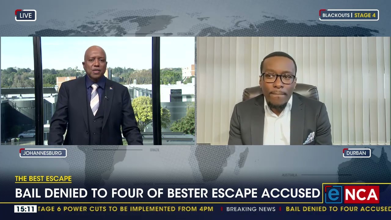 Discussion | The Best Escape | One accused granted R10 000 bail