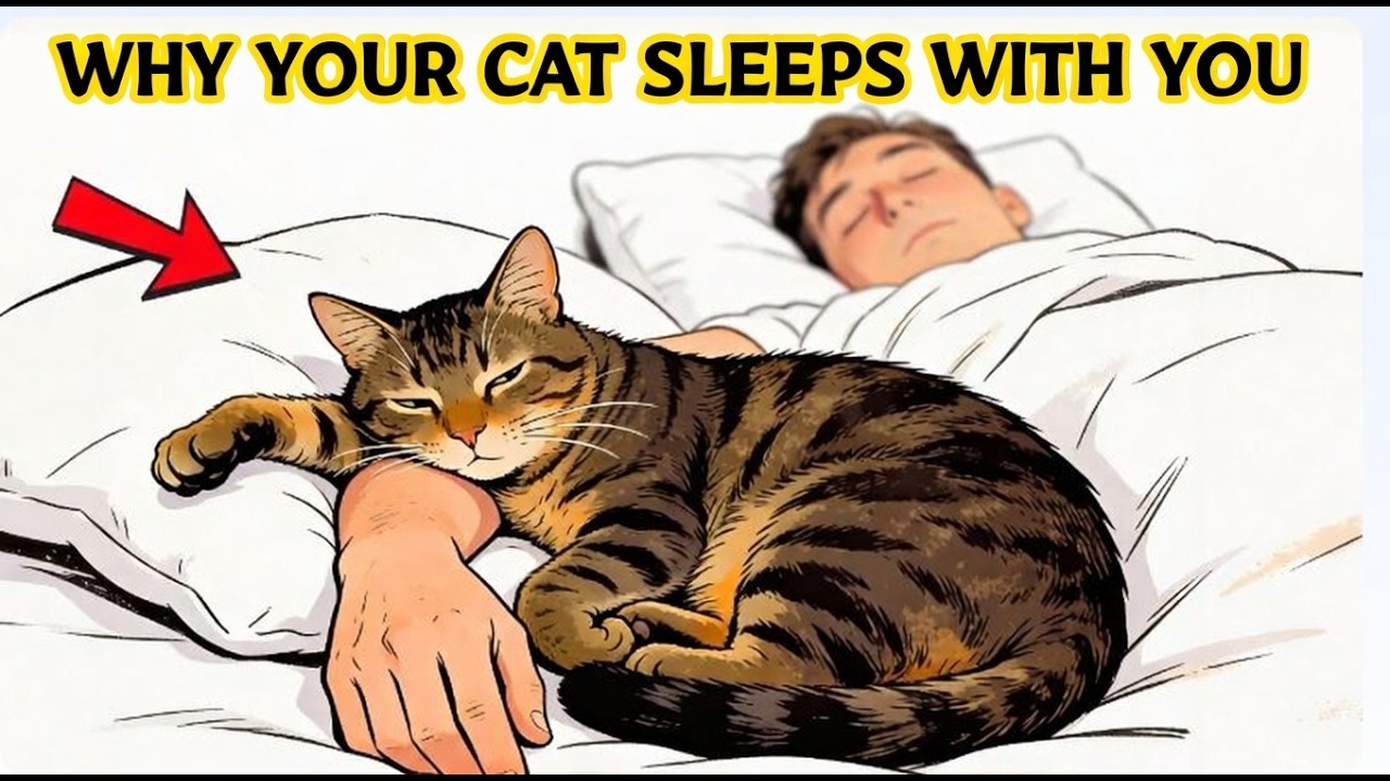 Your Cat Sleeps With You for This Reason (And It's Not What You Think)