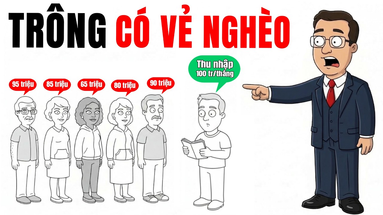 Nghệ thuật “TRÔNG CÓ VẺ NGHÈO” giúp bạn mua lại TỰ DO ở tuổi 40! Tại Sao?