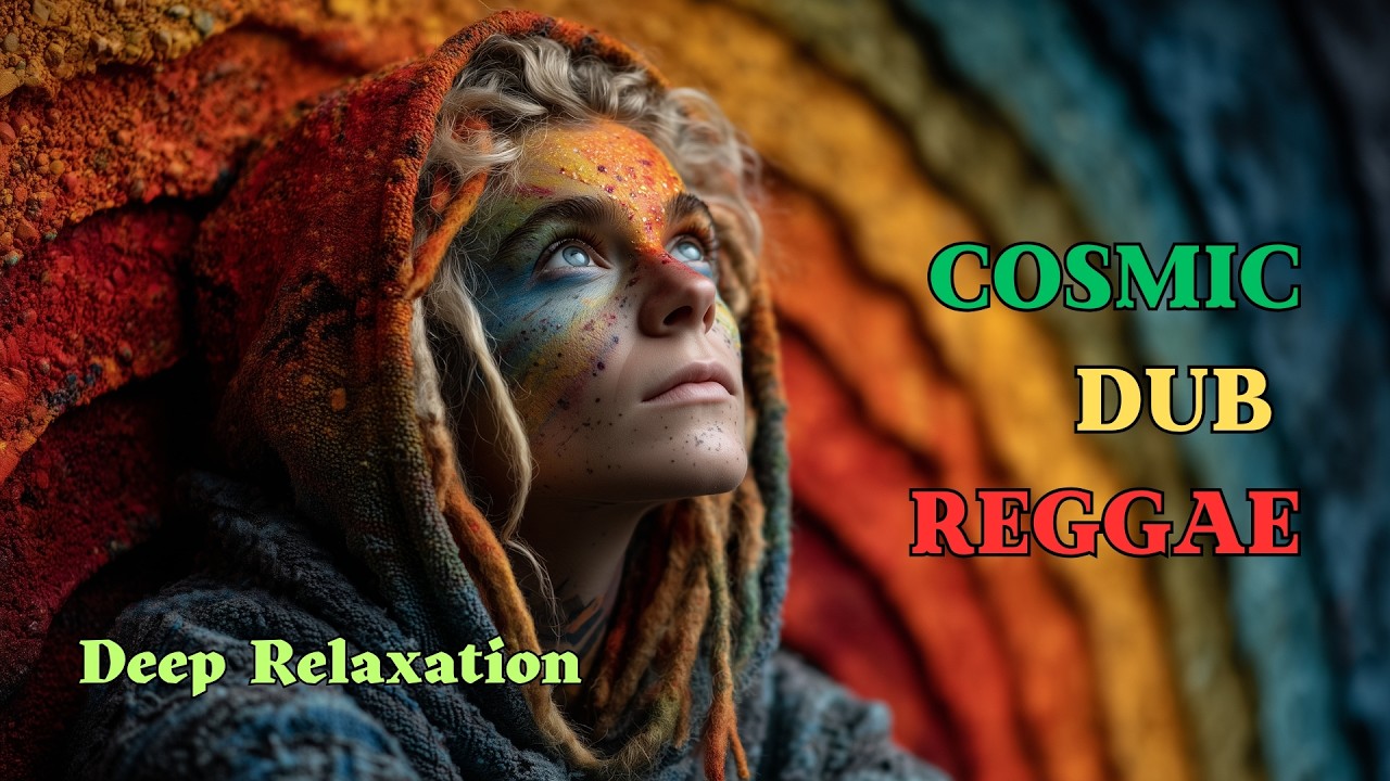 Iridescent Psychedelic Bubbles Dub Reggae Cosmic Roots