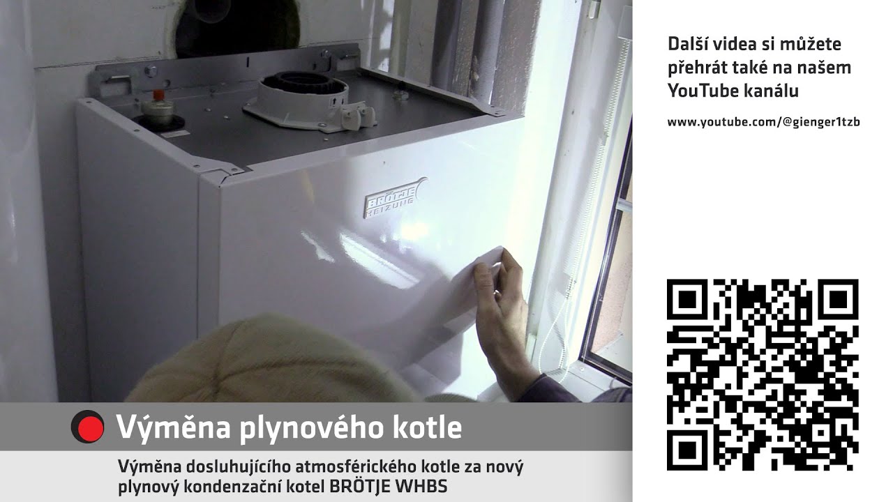 Výměna plynového kotle BRÖTJE WHBS