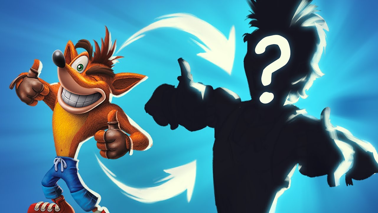 DESFURRYZANDO O CRASH!  Desenhando ANIMAL em HUMANO!